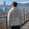 Polerón Hombre Under Armour Project Rock Red One Club Hoodie Gris | Fleece Premium Loose Fit