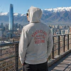Polerón Hombre Under Armour Project Rock Red One Club Hoodie Gris | Fleece Premium Loose Fit