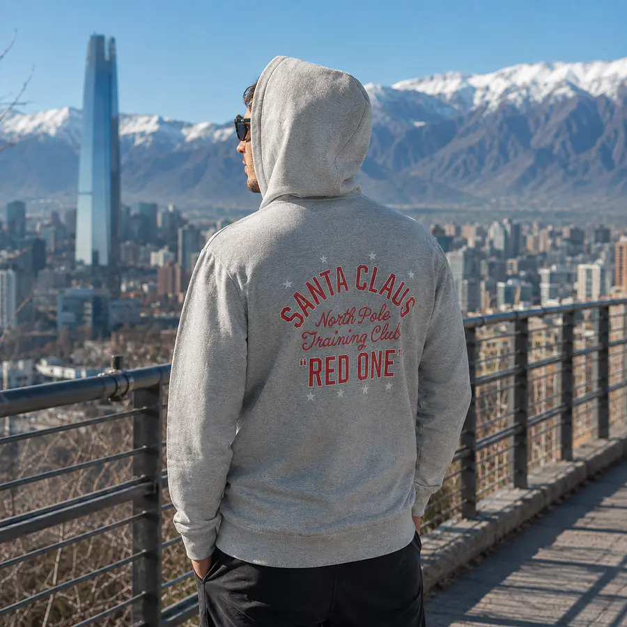 Polerón Hombre Under Armour Project Rock Red One Club Hoodie Gris | Fleece Premium Loose Fit