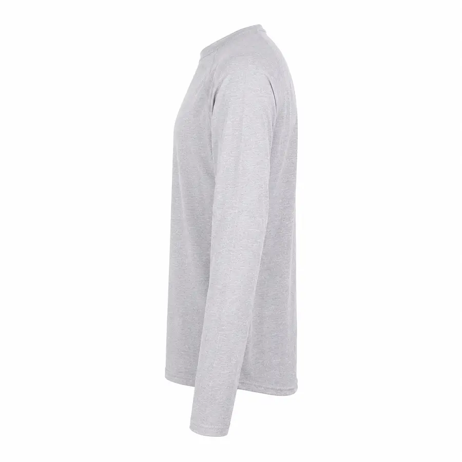 Primera Capa Hombre Northland Rib Grey Melange | Manga Larga, Algodón-Poliéster, Térmica y Calce Ajustado