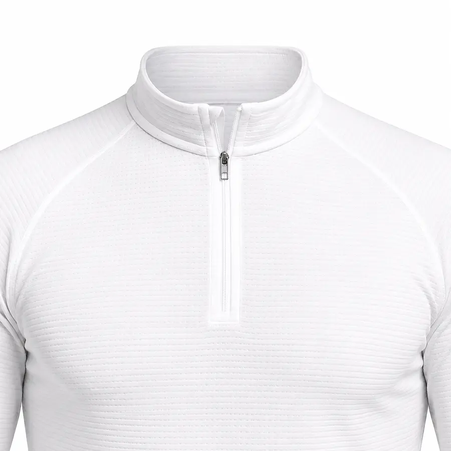 Primera Capa Térmica Hombre Northland Thermo Sport Blanca 1/4 Zip | Slim Fit