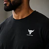 Polera Under Armour Project Rock Branded Hombre Negra 1387797-001 | Algodón Premium Training