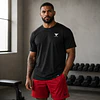 Polera Under Armour Project Rock Branded Hombre Negra 1387797-001 | Algodón Premium Training