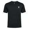 Polera Under Armour Project Rock Branded Hombre Negra 1387797-001 | Algodón Premium Training