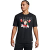 Polera Under Armour Project Rock Red One Believe Hombre Negra 6003011-001