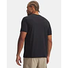 Polera Under Armour Project Rock Iron Paradise Hombre Negra 6011001-001 | Algodón Premium Training