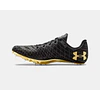 Zapatillas de Atletismo Under Armour Sprint Pro 3 Unisex Negro/Dorado 3022516-003 | Clavos para Velocidad 60 m–400 m