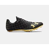Zapatillas de Atletismo Under Armour Sprint Pro 3 Unisex Negro/Dorado 3022516-003 | Clavos para Velocidad 60 m–400 m