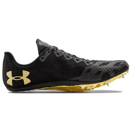 Zapatillas de Atletismo Under Armour HOVR Smokerider Unisex Negro/Dorado 3021831-004 | Clavos
