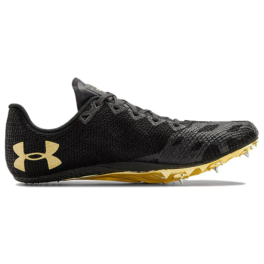 Zapatillas de Atletismo Under Armour HOVR Smokerider Unisex Negro/Dorado 3021831-004 | Clavos