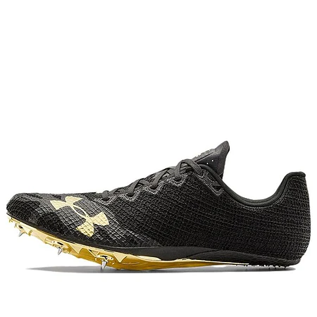 Zapatillas de Atletismo Under Armour HOVR Smokerider Unisex Negro/Dorado 3021831-004 | Clavos