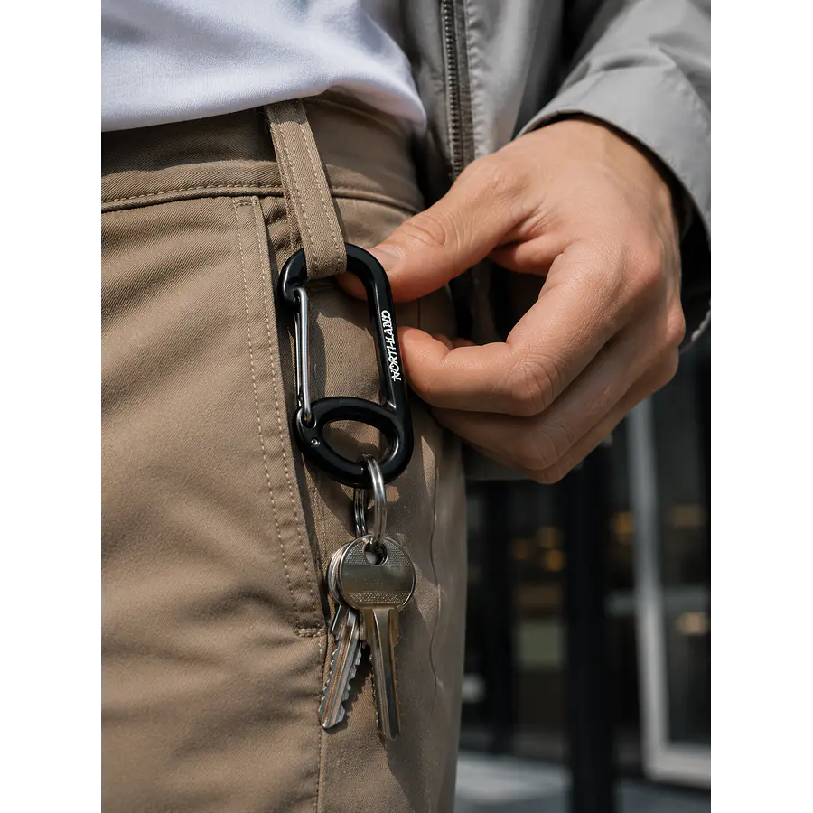 Llavero Mosquetón Northland Karabiner 8 cm Screw Lock 02-025400 | Outdoor