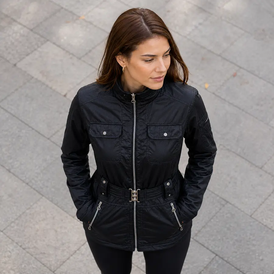 Chaqueta Mujer Northland Nicky LS Negra 02-051701 | Liviana, Entallada y Elegante