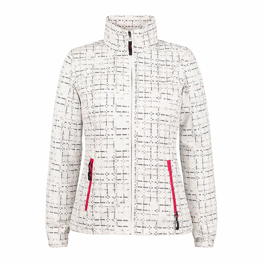 Chaqueta Impermeable Mujer Northland Sara White Print 02-0423616 | Outdoor y Lluvia