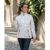 Chaqueta Impermeable Mujer Northland Sara White Print 02-0423616 | Outdoor y Lluvia