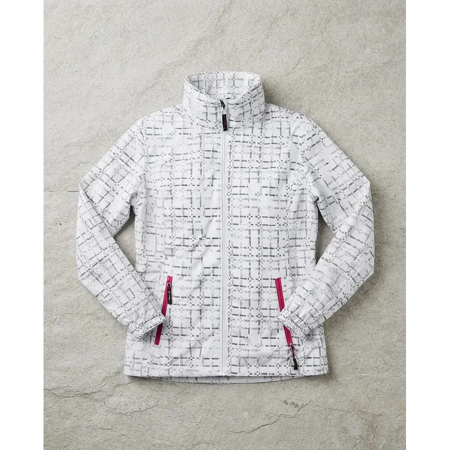 Chaqueta Impermeable Mujer Northland Sara White Print 02-0423616 | Outdoor y Lluvia