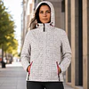 Chaqueta Impermeable Mujer Northland Sara White Print 02-0423616 | Outdoor y Lluvia