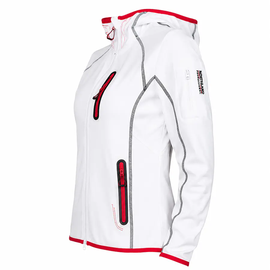 Chaqueta Softshell Mujer Northland Summer Bahiti White 02-0439316 Térmica