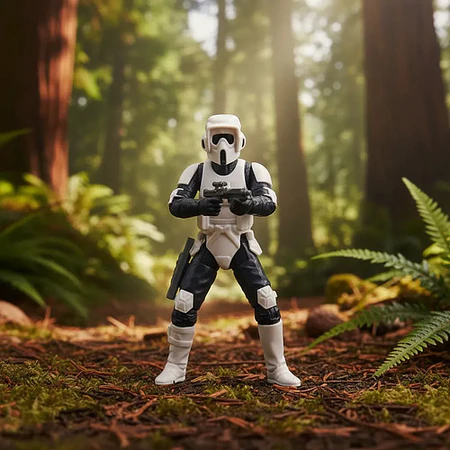 Figura Star Wars Biker Scout Retro Collection F7279 Hasbro Kenner 9,5 cm | Return of the Jedi