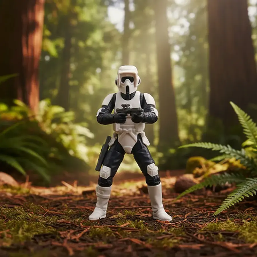 Figura Star Wars Biker Scout Retro Collection F7279 Hasbro Kenner 9,5 cm | Return of the Jedi