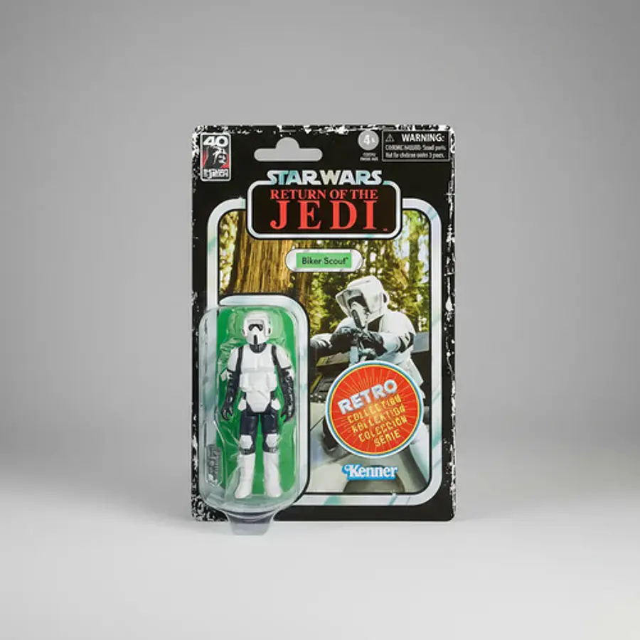 Figura Star Wars Biker Scout Retro Collection F7279 Hasbro Kenner 9,5 cm | Return of the Jedi