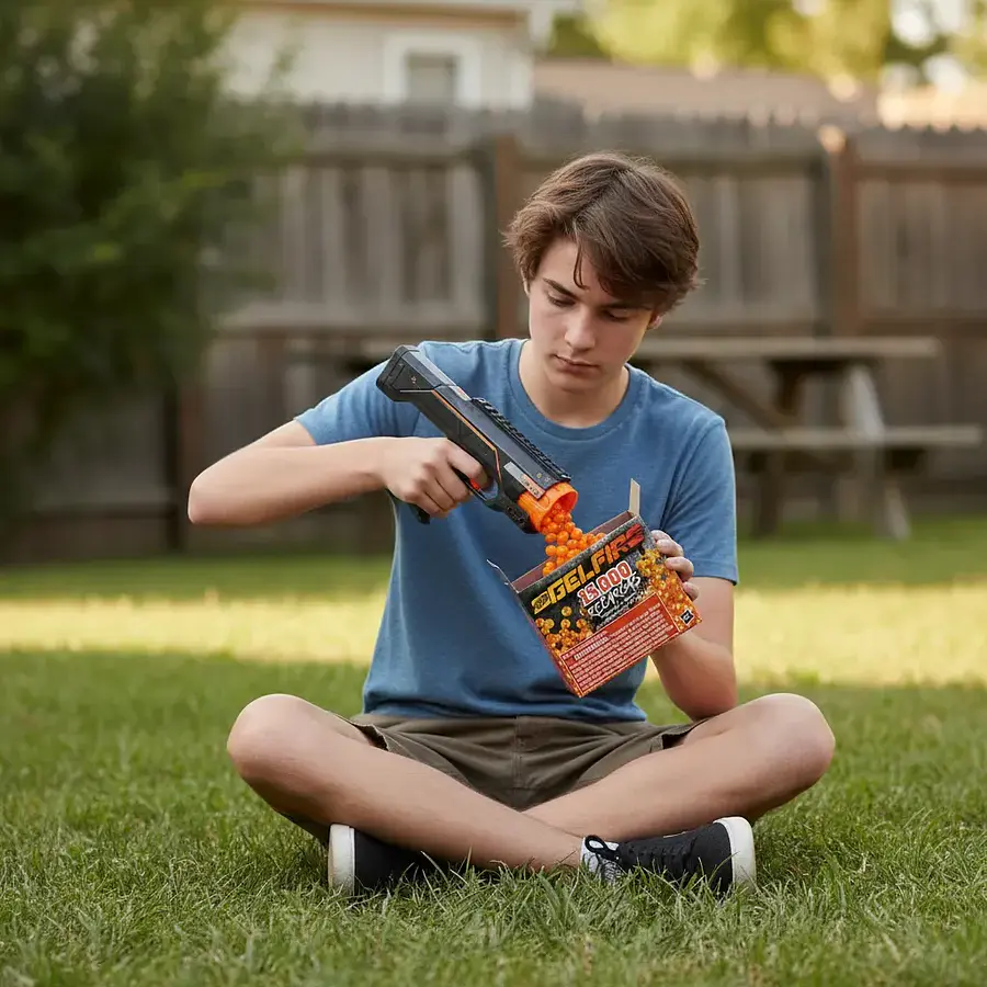 Recarga Nerf Pro Gelfire 15.000 Bolas de Gel F7265 Hasbro | Munición para Blasters GelFire