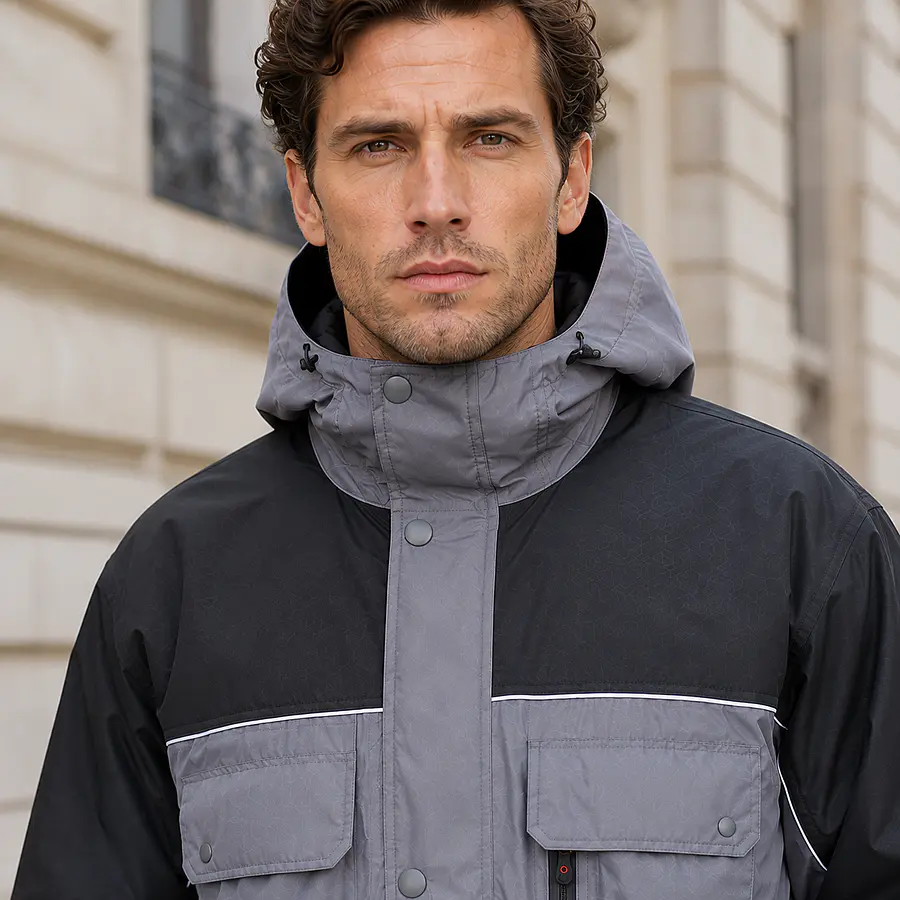 Parka Hombre 3 en 1 Impermeable con Micropolar Desmontable | Línea Corporativa Outdoor
