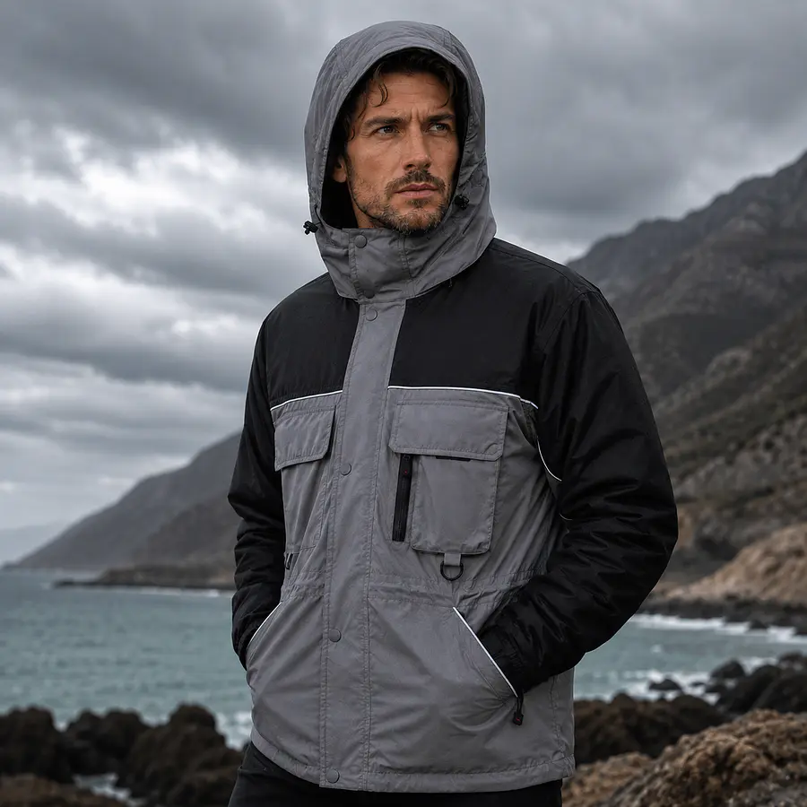 Parka Hombre 3 en 1 Impermeable con Micropolar Desmontable | Línea Corporativa Outdoor