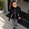 Polerón Deportivo Mujer Northland Pro Stretch Paige Negro | Full Zip, Liviano y Elasticado 02-046341