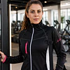 Polerón Deportivo Mujer Northland Pro Stretch Paige Negro | Full Zip, Liviano y Elasticado 02-046341