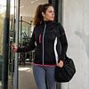 Polerón Deportivo Mujer Northland Pro Stretch Paige Negro | Full Zip, Liviano y Elasticado 02-046341
