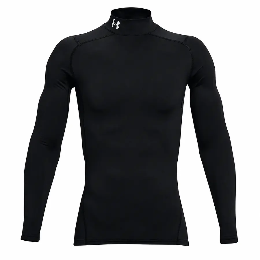 Primera Capa Térmica Hombre Under Armour ColdGear Compression Mock Negra 1366072-001