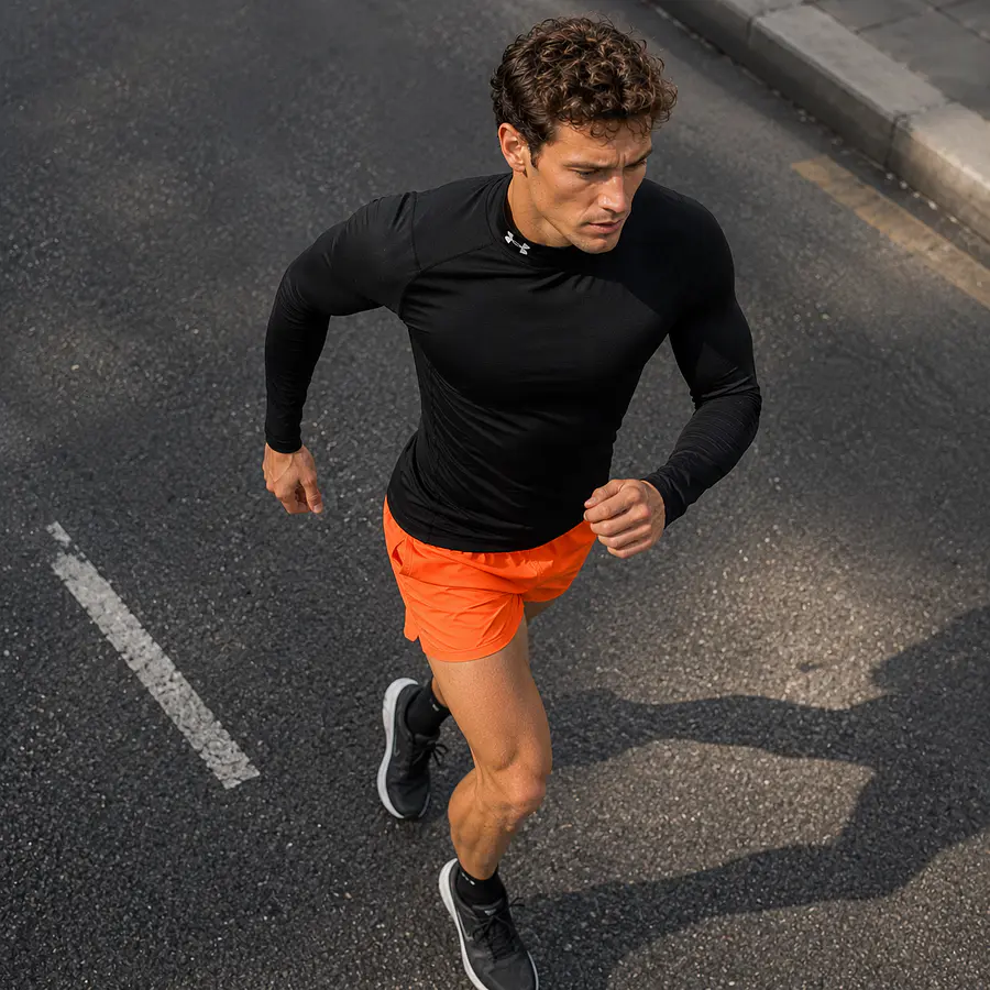 Primera Capa Térmica Hombre Under Armour ColdGear Compression Mock Negra 1366072-001