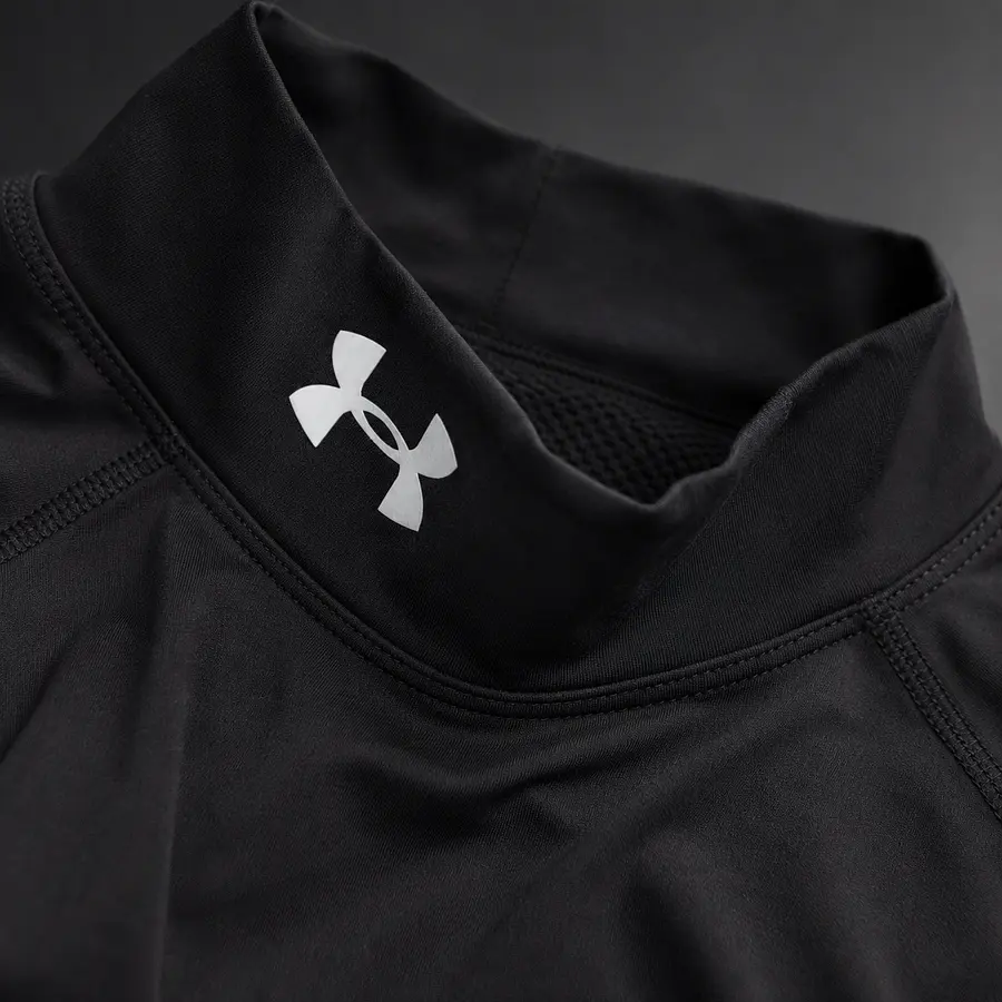 Primera Capa Térmica Hombre Under Armour ColdGear Compression Mock Negra 1366072-001