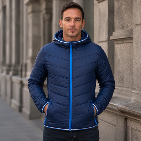 Parka Reversible Hombre Northland NLF Slim Fit Azul Marino/Azul 02-0872414