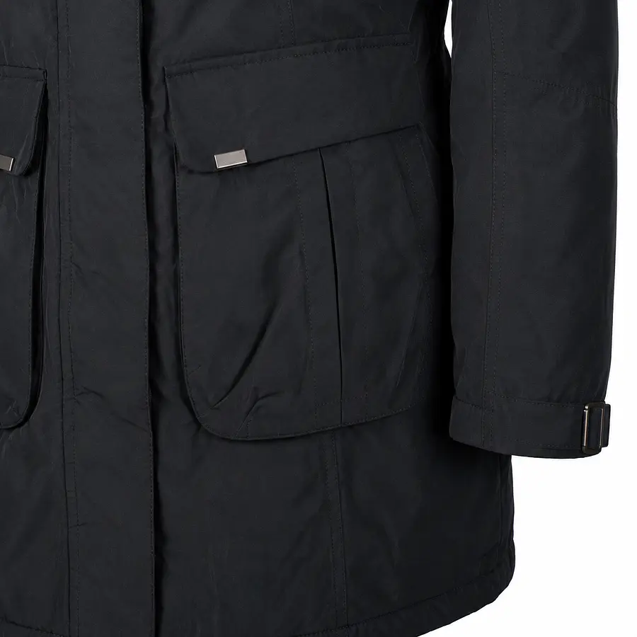 Parka Mujer Northland Exo Sport Leni Dark Navy 02-0850414 | Abrigada con Capucha y Pelo Sintético