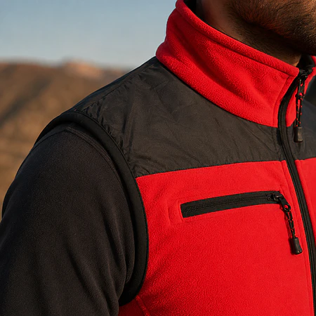 Chaqueta de Polar Sin Mangas Hombre Northland Gravity XT Rojo 02-000740 