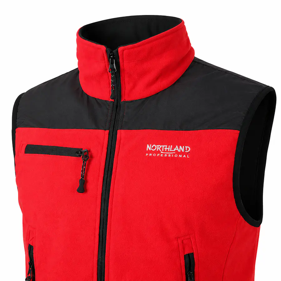 Chaqueta de Polar Sin Mangas Hombre Northland Gravity XT Rojo 02-000740 