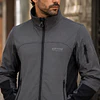 Chaqueta Softshell Hombre Northland Base Shell Georgia Gris/Negro | Cortaviento Outdoor