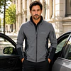 Chaqueta Softshell Hombre Northland Base Shell Georgia Gris/Negro | Cortaviento Outdoor