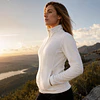 Polerón Polar Mujer Northland Helium Blanco | Micropolar Térmico Full Zip 02-0354664