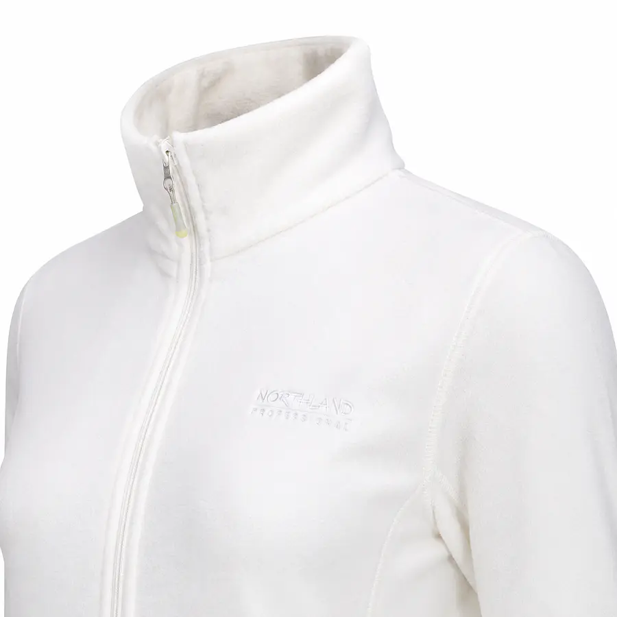 Polerón Polar Mujer Northland Helium Blanco | Micropolar Térmico Full Zip 02-0354664