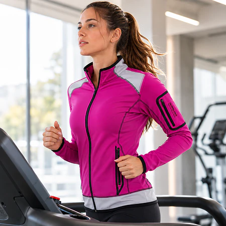 Polerón Deportivo Mujer Northland Fieldsensor STR LS Fucsia 02-0418575
