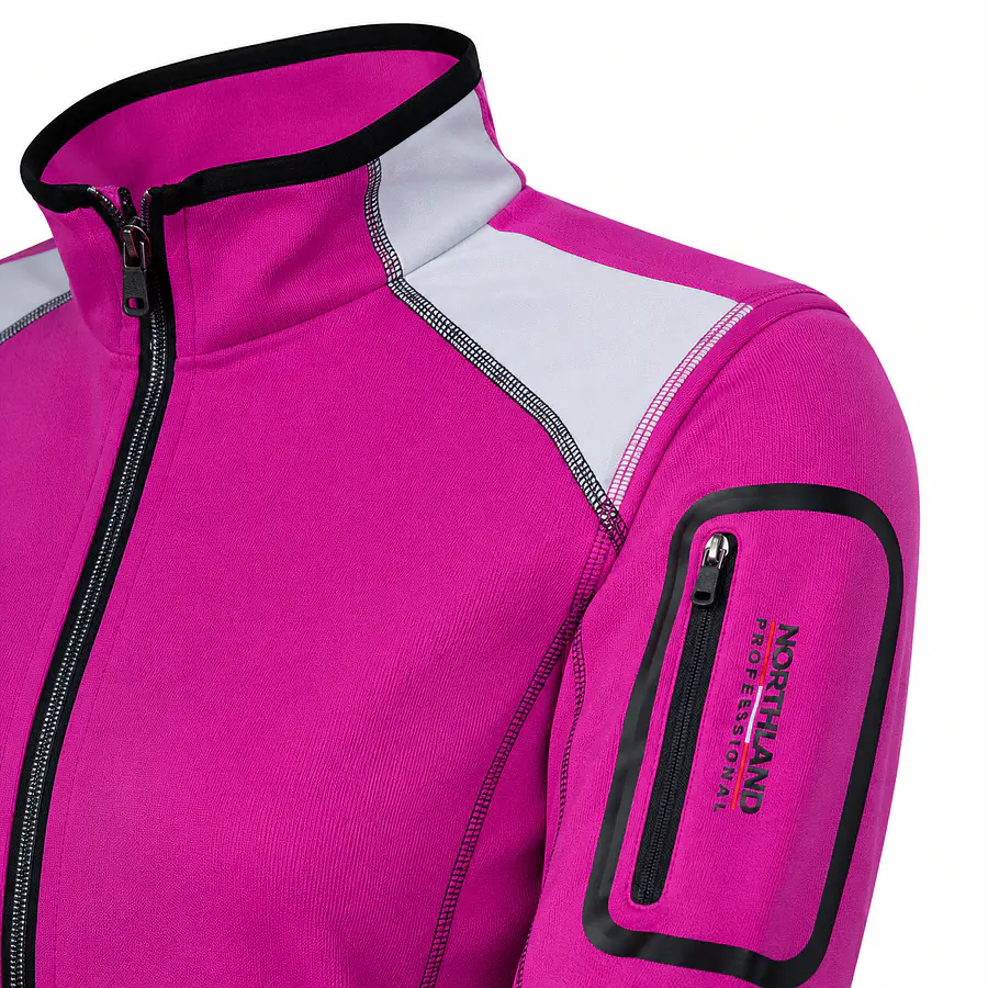 Polerón Deportivo Mujer Northland Fieldsensor STR LS Fucsia 02-0418575