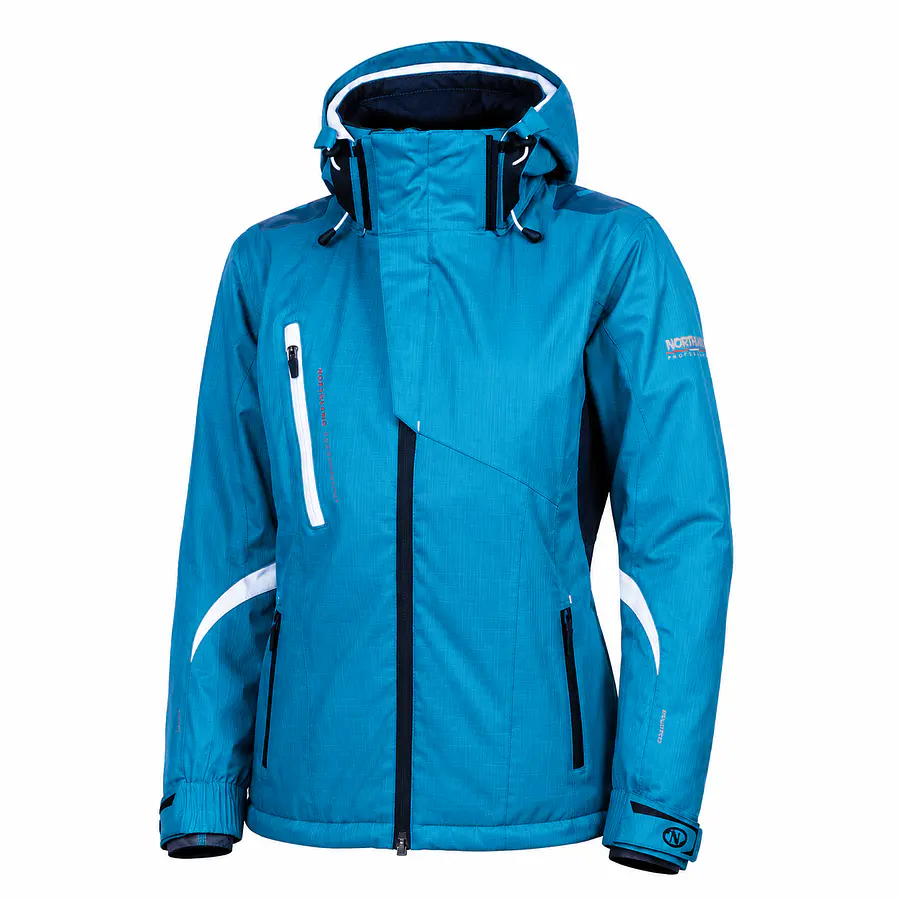 Parka Ski Mujer Northland Freeski Combi Cyan/Blue 3 en 1 Impermeable 10.000 mm 02-0480347