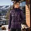 Parka Mujer Northland Twaina Pluma 90/10 Deep Purple | Duvet Natural, Ultraliviana y Abrigo Alto