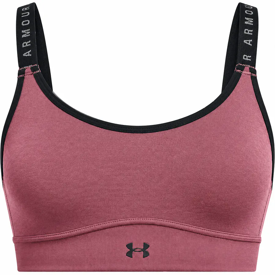 Peto Deportivo Mujer Under Armour Infinity Mid 1351990-554 | Soporte Medio, HeatGear y Acolchado Moldeado