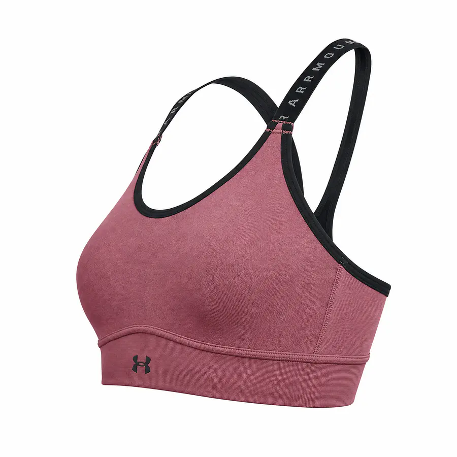 Peto Deportivo Mujer Under Armour Infinity Mid 1351990-554 | Soporte Medio, HeatGear y Acolchado Moldeado