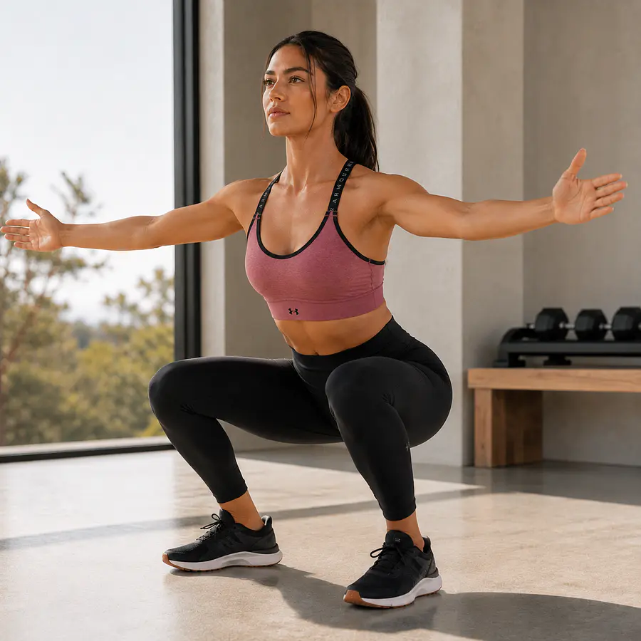 Peto Deportivo Mujer Under Armour Infinity Mid 1351990-554 | Soporte Medio, HeatGear y Acolchado Moldeado