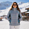Parka Ski Mujer Northland Storm Shell Check 02-048330 | Impermeable 10K, Respirable 10K y Softshell Tricapa